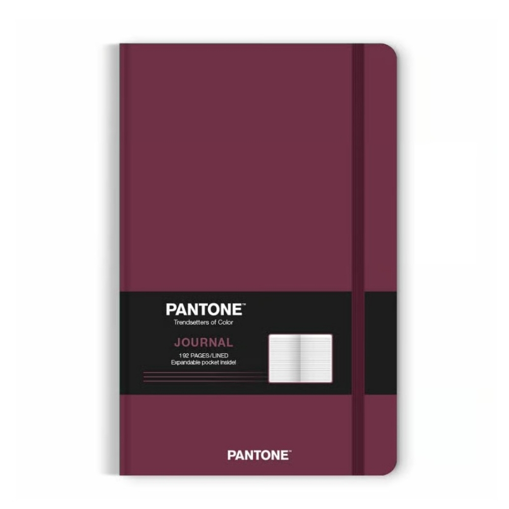 NEW Pantone Trendsetters Of Color Cherry/Wine Journal By BrownTrout Publishers